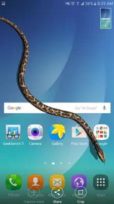 Snake in Hand Joke - iSnake android App screenshot 2